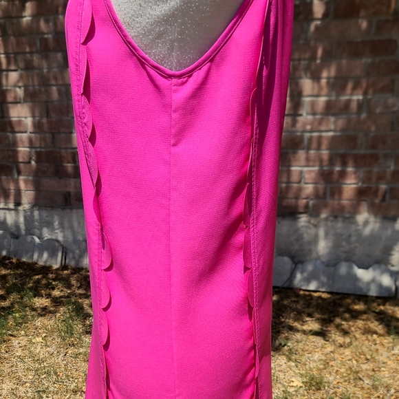 TCEC hot pink shift dress - Picture 3 of 8